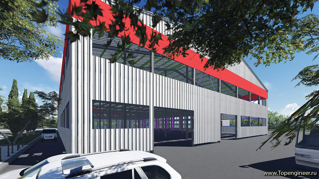 Проектирование производственных цехов – разработка КМД.