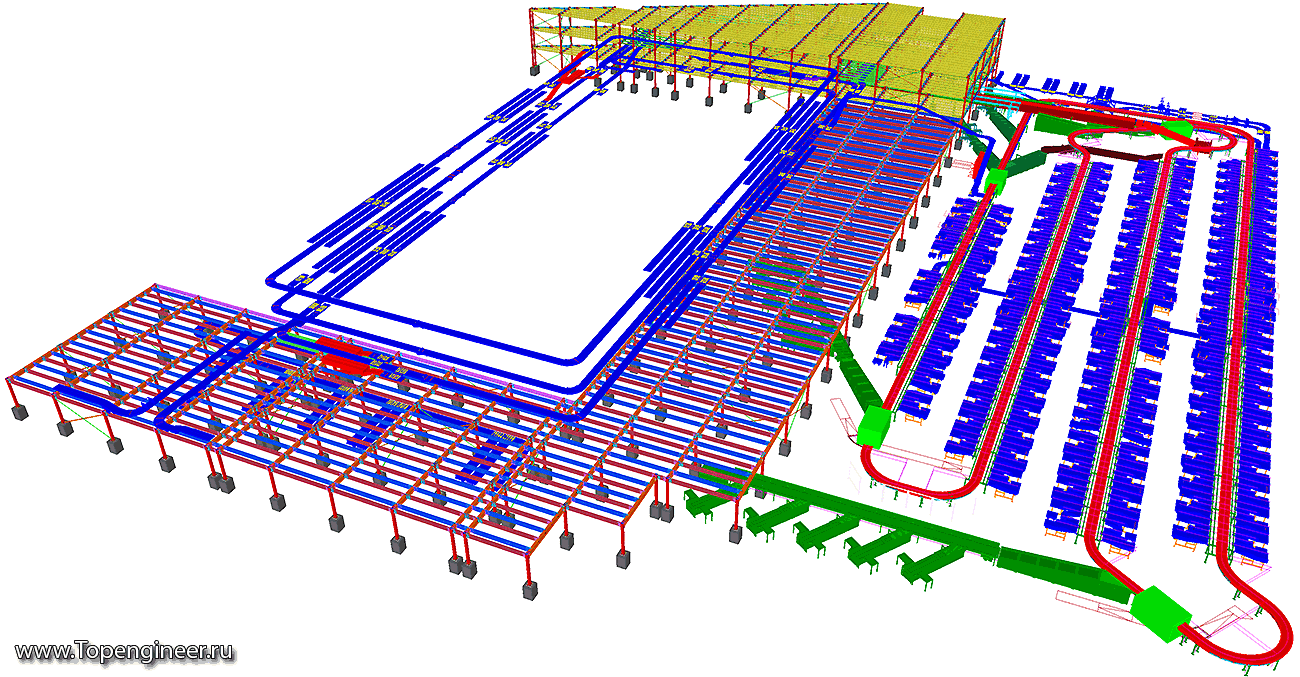 Проектирование производственных объектов – разработка КМД.