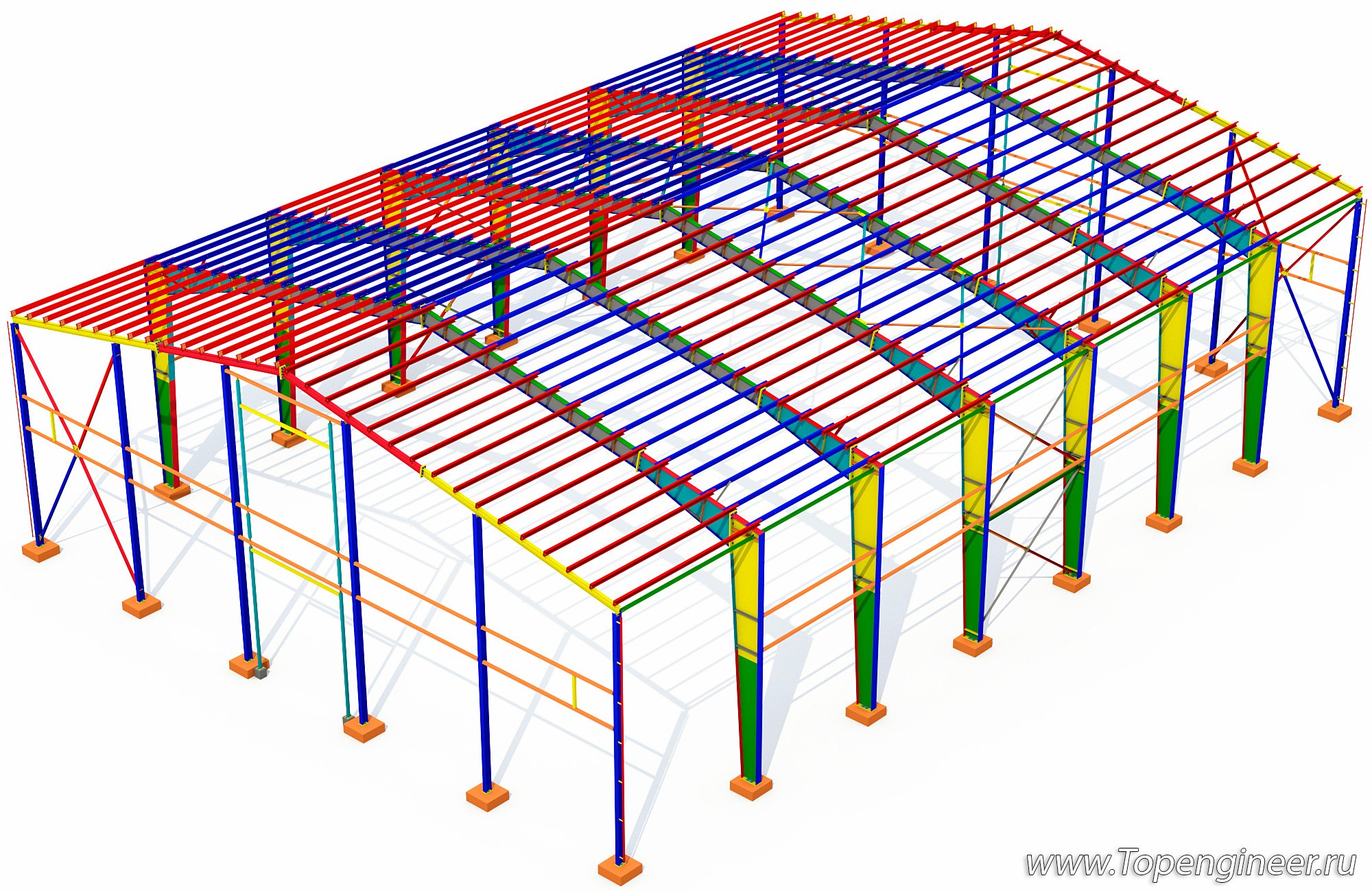 Проектирование складских зданий  - Разработка КМД
