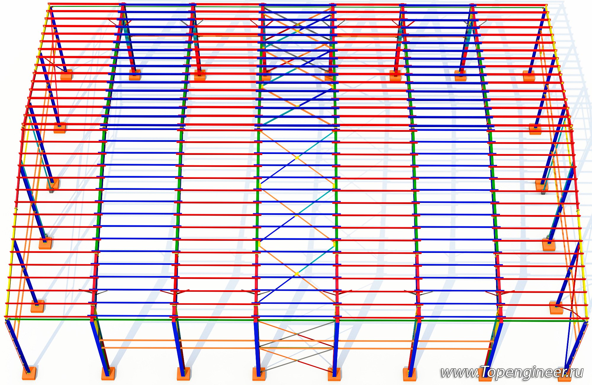 Проектирование складских зданий  - Разработка КМД