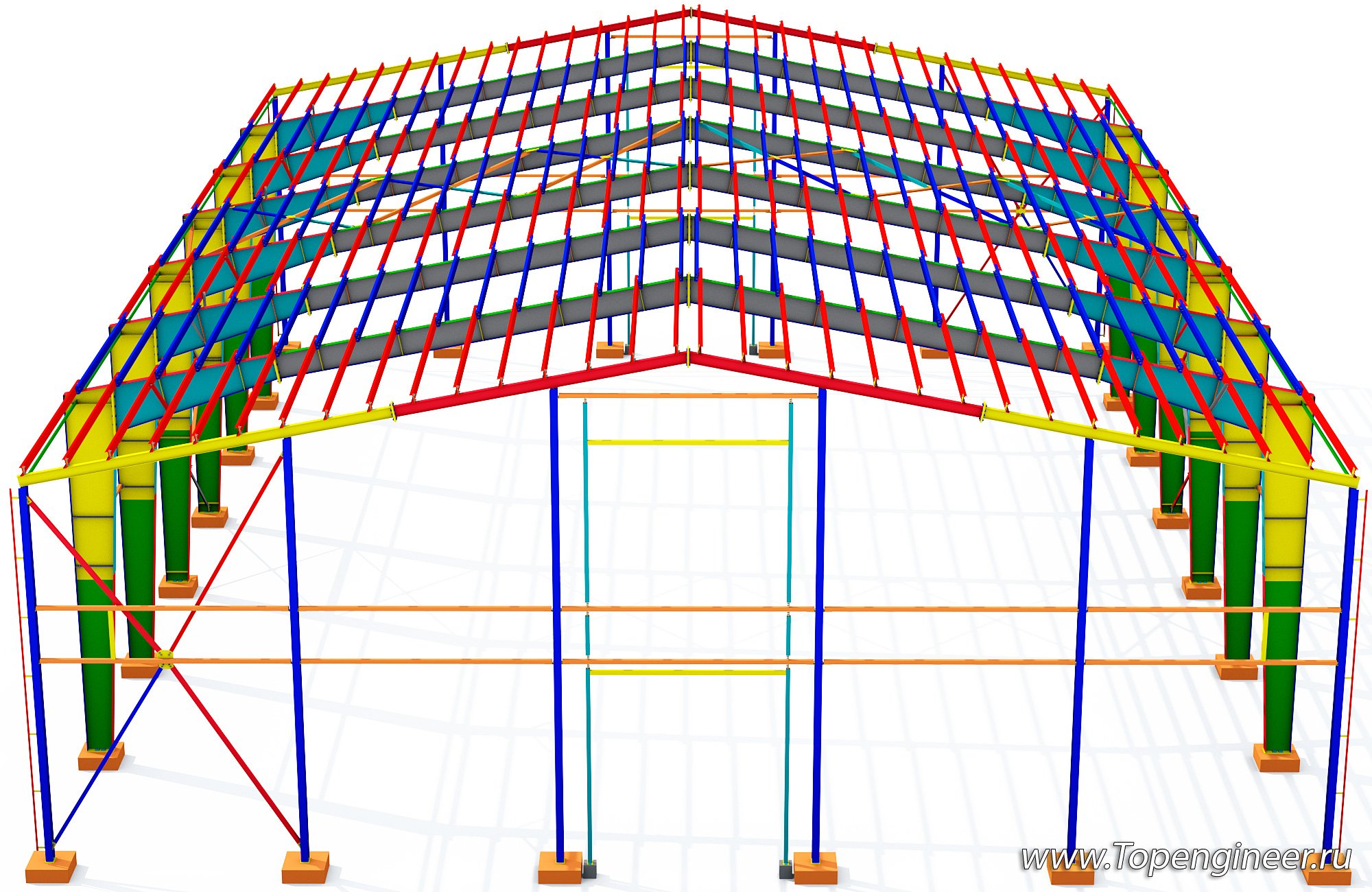 Проектирование складских зданий  - Разработка КМД