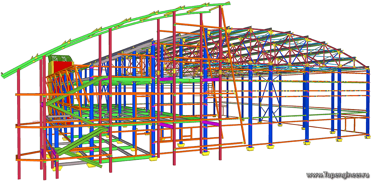 Проектирование спортивных залов