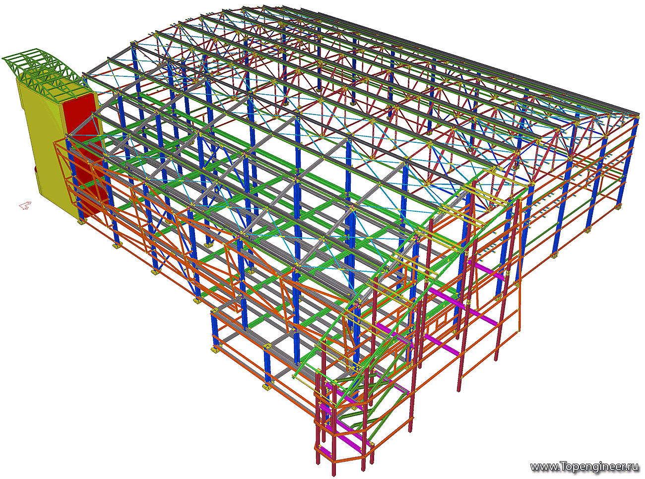 Проектирование спортивных залов