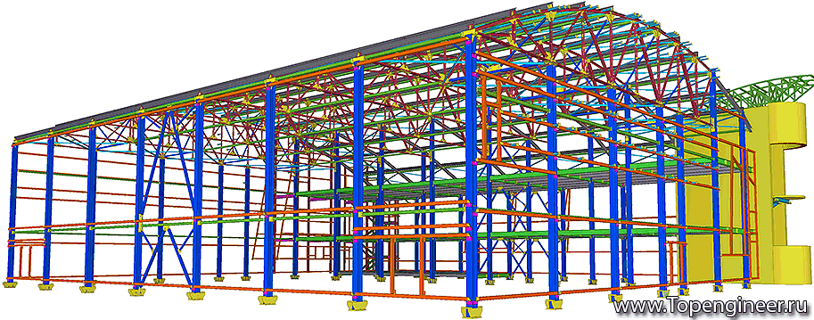 Проектирование спортивных залов