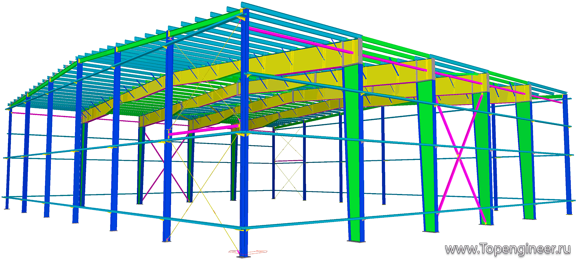 Проектирование сварных балок  - Разработка КМД