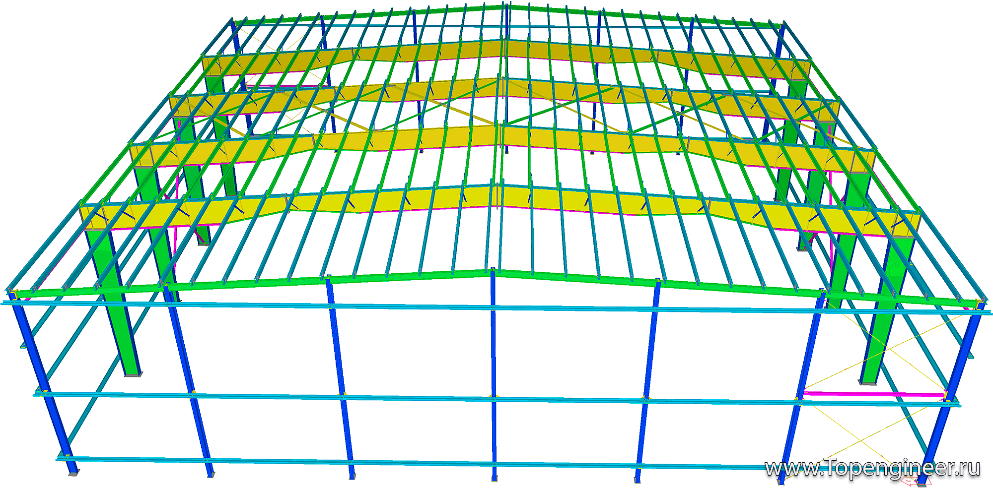 Проектирование сварных балок  - Разработка КМД