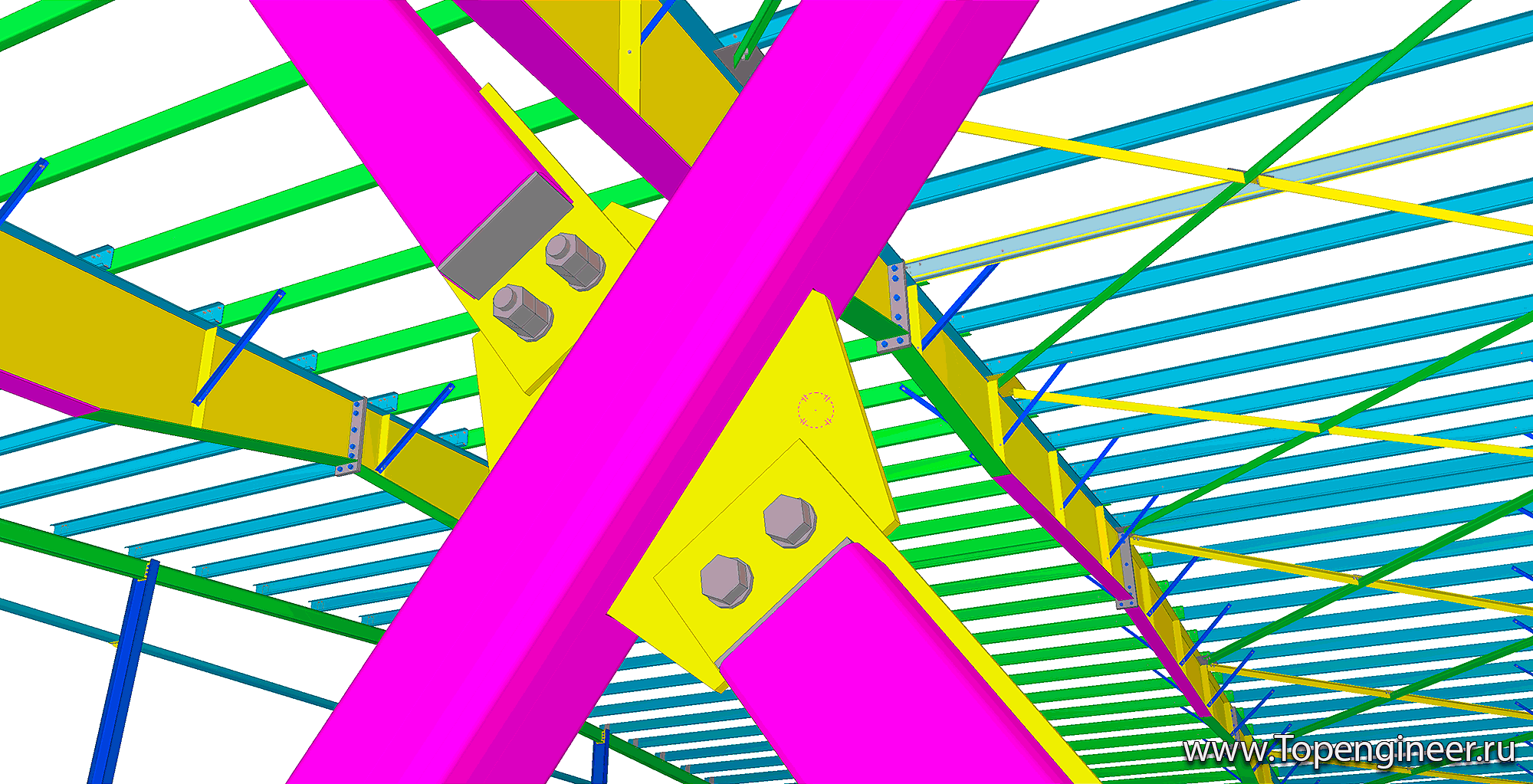 Проектирование сварных балок  - Разработка КМД