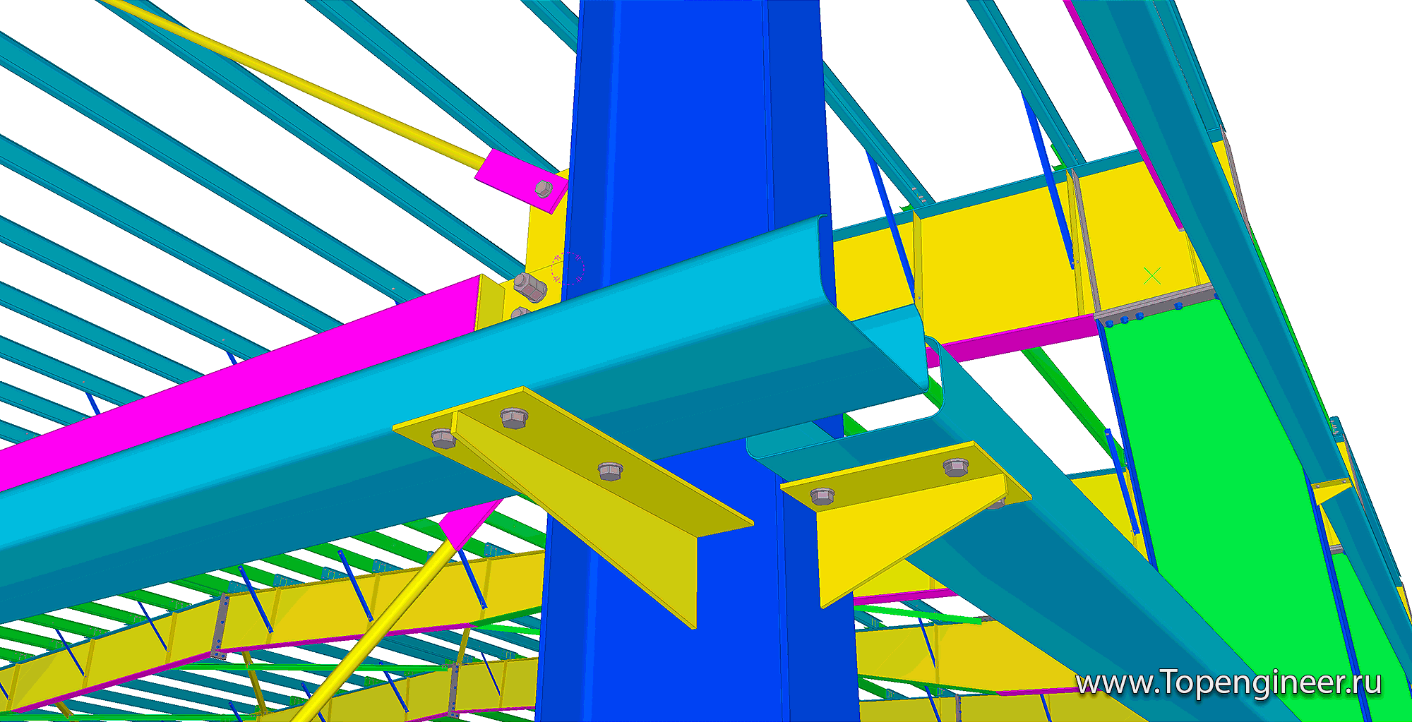 Проектирование сварных балок  - Разработка КМД
