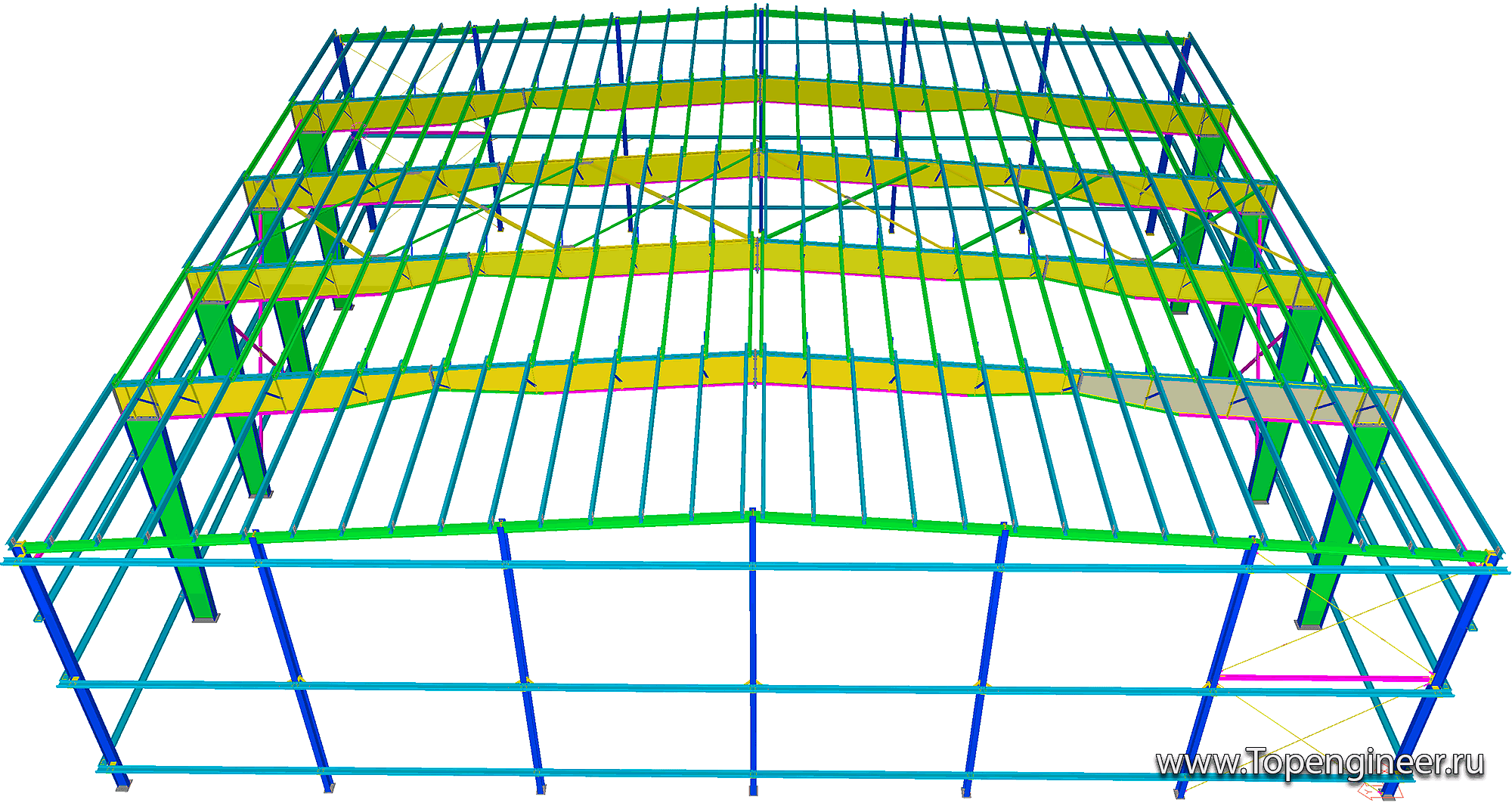 Проектирование сварных балок  - Разработка КМД