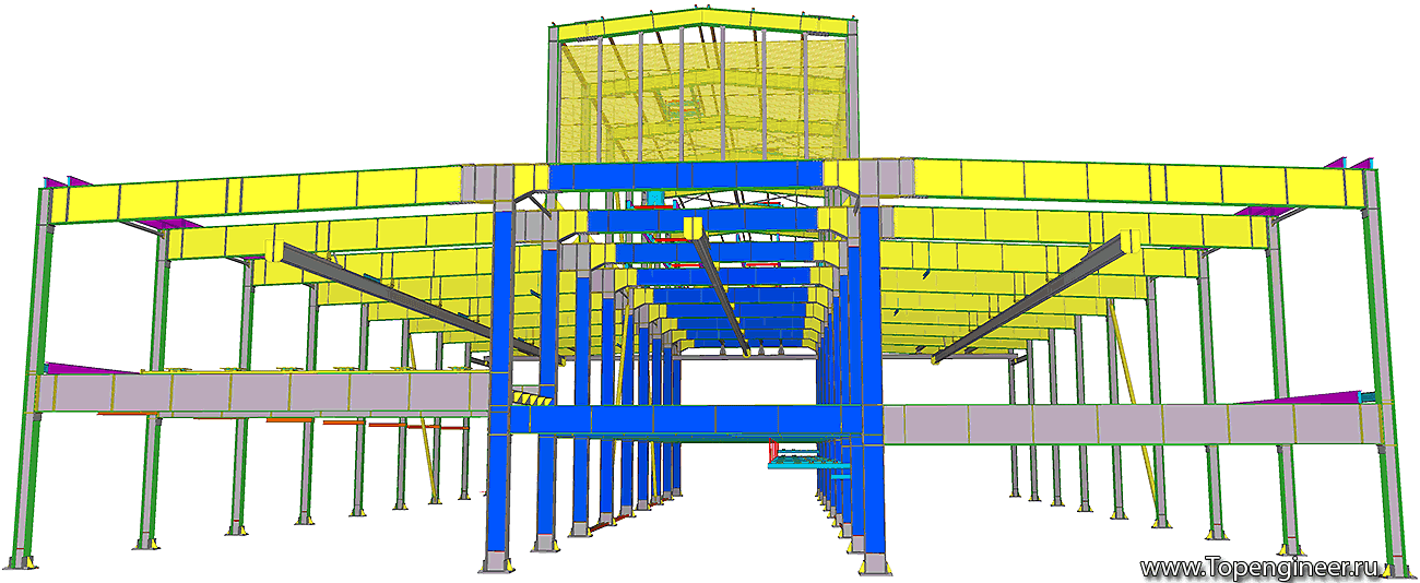 Проектирование сварных конструкций - Разработка КМ,КМД