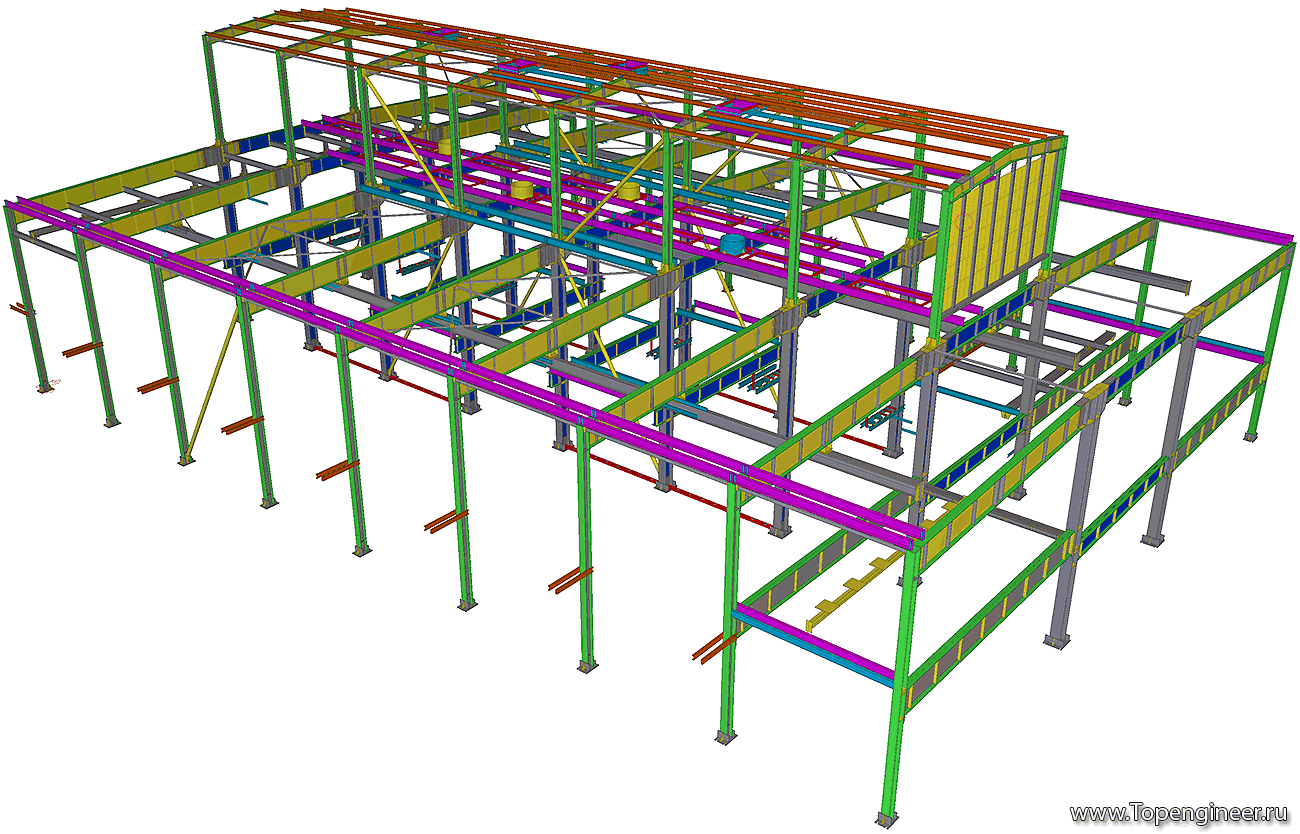 Проектирование сварных конструкций - Разработка КМ,КМД