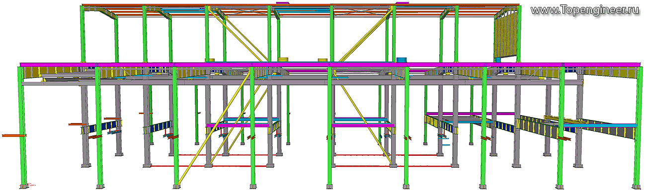 Проектирование сварных конструкций - Разработка КМ,КМД