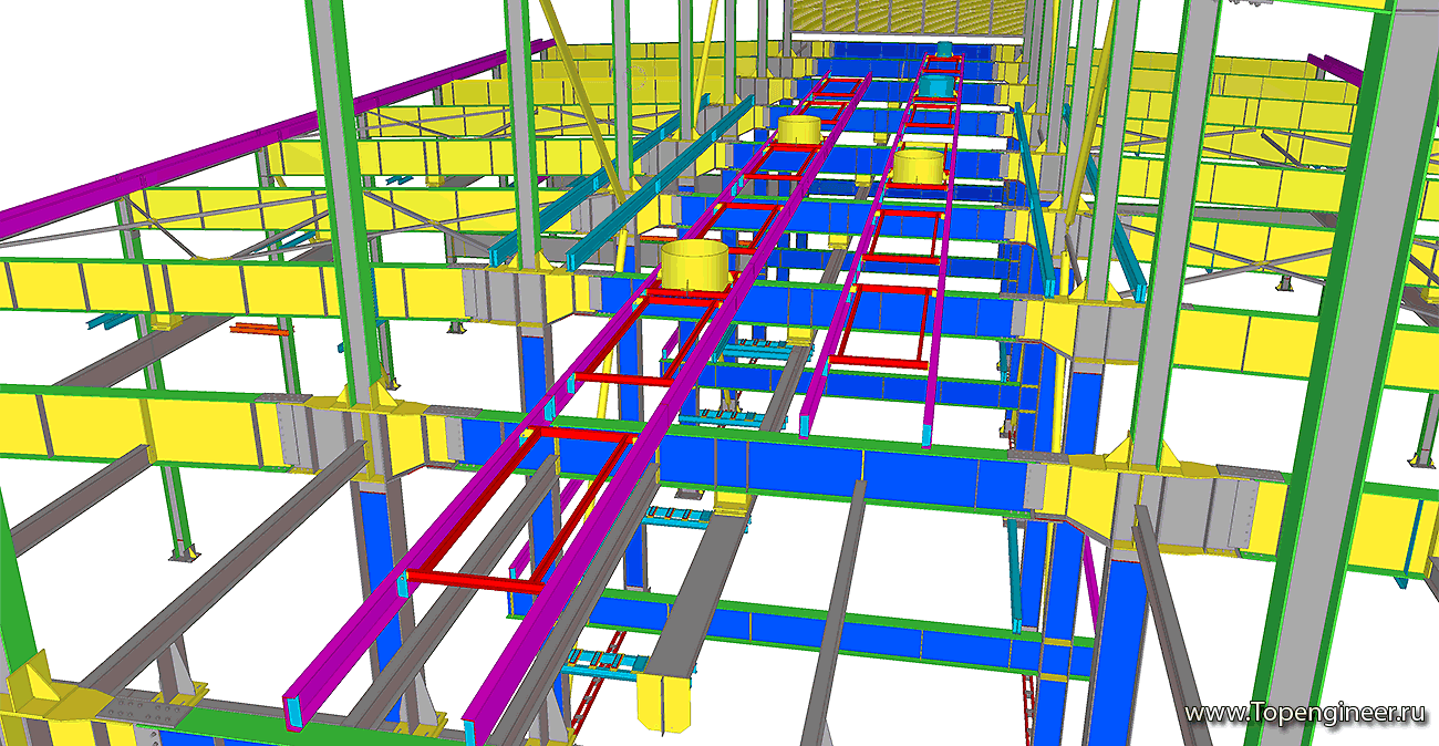 Проектирование сварных конструкций - Разработка КМ,КМД