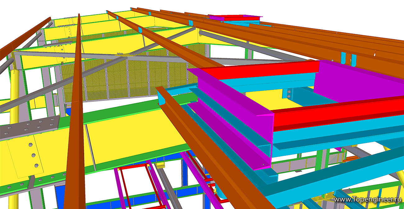 Проектирование сварных конструкций - Разработка КМ,КМД