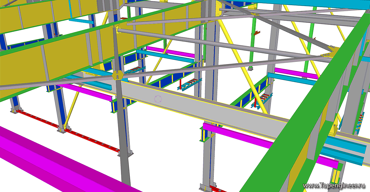 Проектирование сварных конструкций - Разработка КМ,КМД