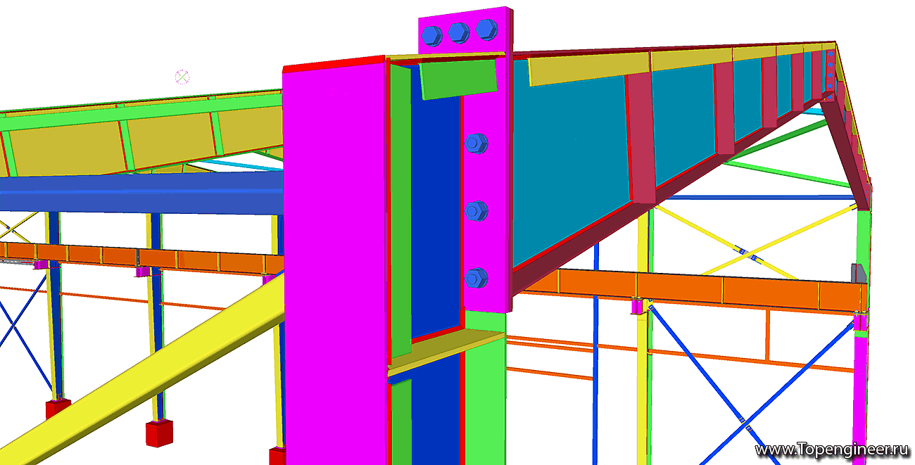 Проектирование сварных конструкций - Разработка КМД