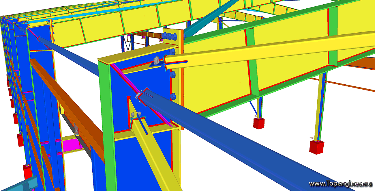 Проектирование сварных конструкций - Разработка КМД