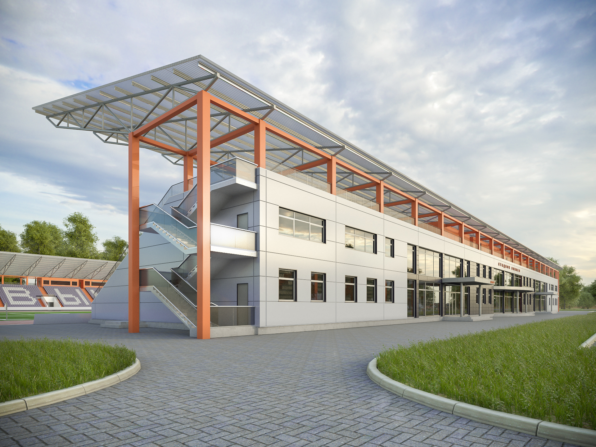 Проектирование трибун - разработка КМ, КЖ, КМД,  КМ, КЖ