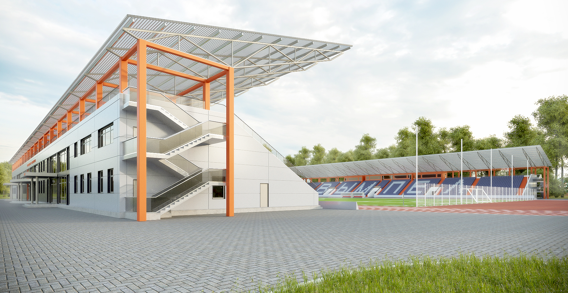 Проектирование трибун - разработка КМ, КЖ, КМД,  КМ, КЖ