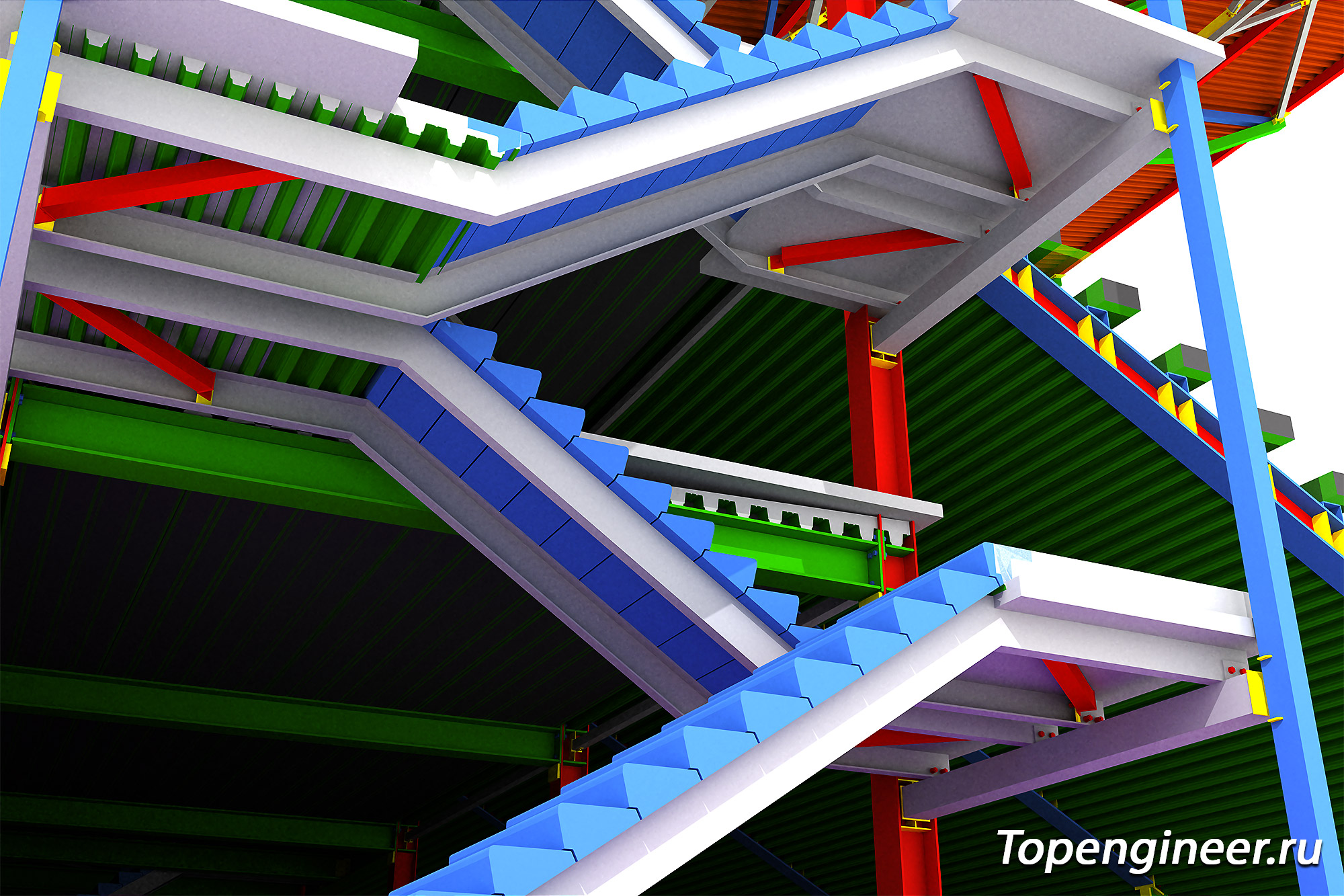 Проектирование трибун - разработка КМ, КЖ, КМД,  КМ, КЖ
