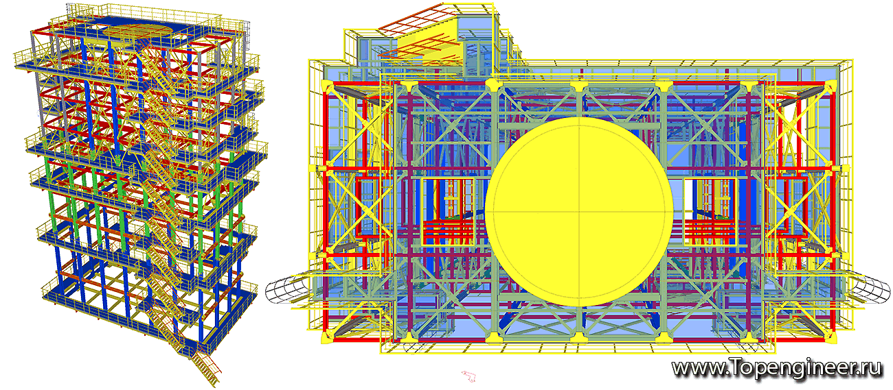 Проектирование высотных зданий и сооружений - Разработка КМД