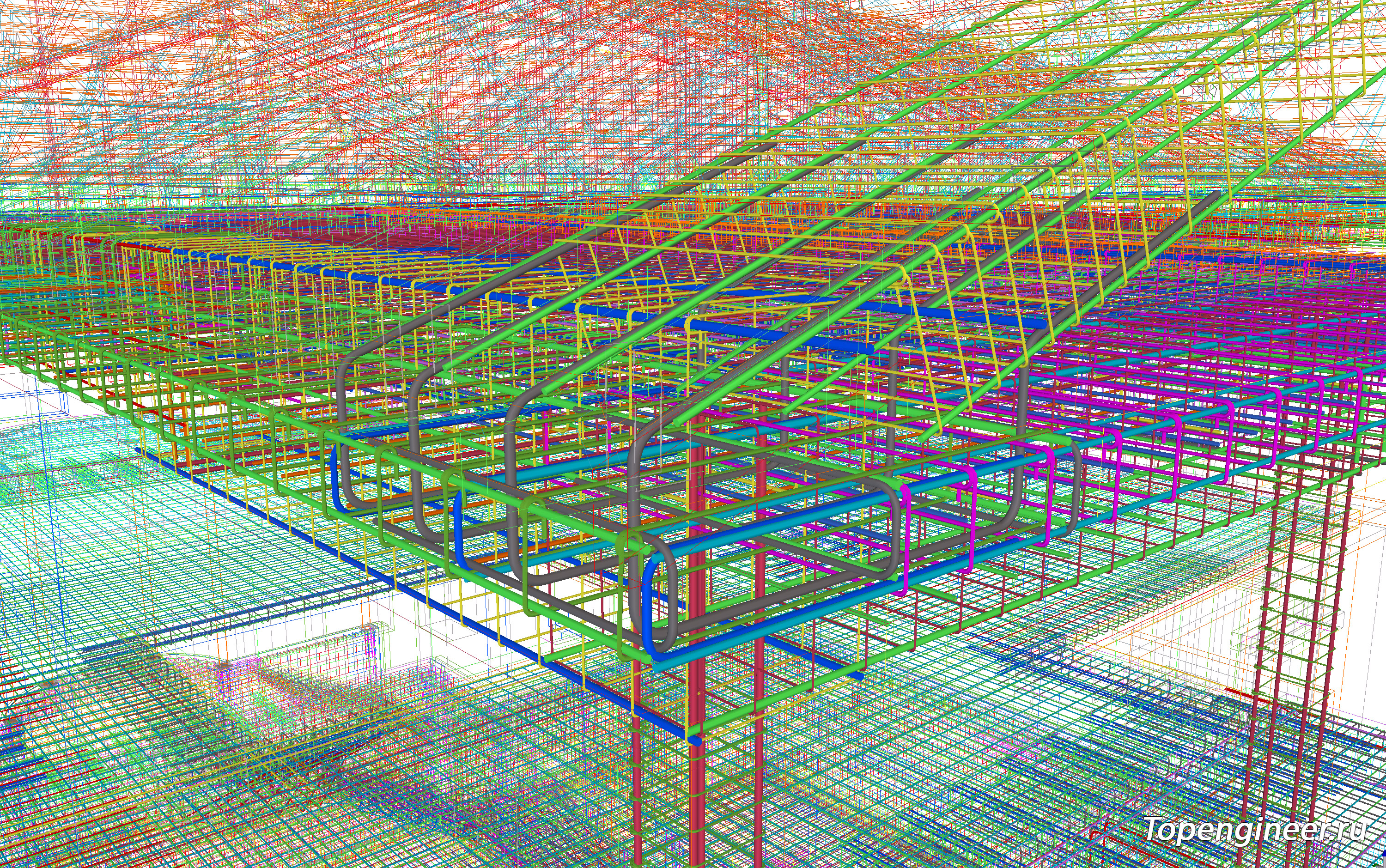 Проектирование раздела КЖ - разработка КМ, КЖ, КМД,  КМ, КЖ - Генеральное проектирование