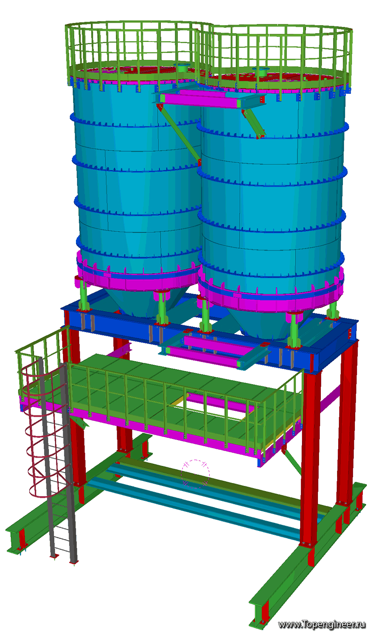Проектирование резервуаров - Разработка КМД