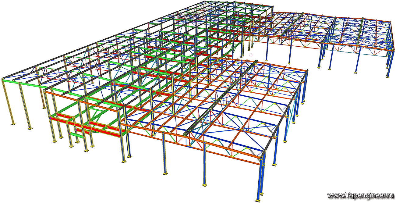 Проекты металлоконструкций- Разработка КМД
