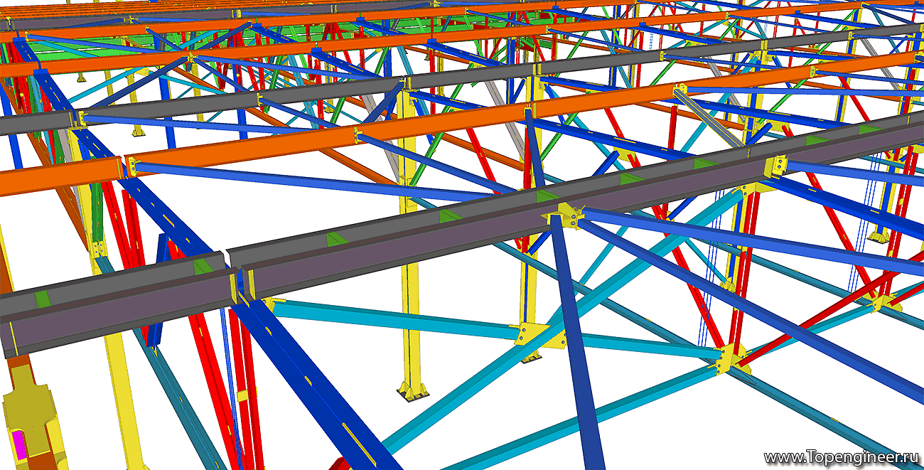 Проекты металлоконструкций- Разработка КМД