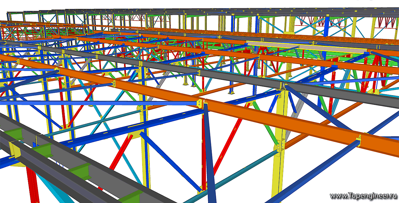 Проекты металлоконструкций- Разработка КМД