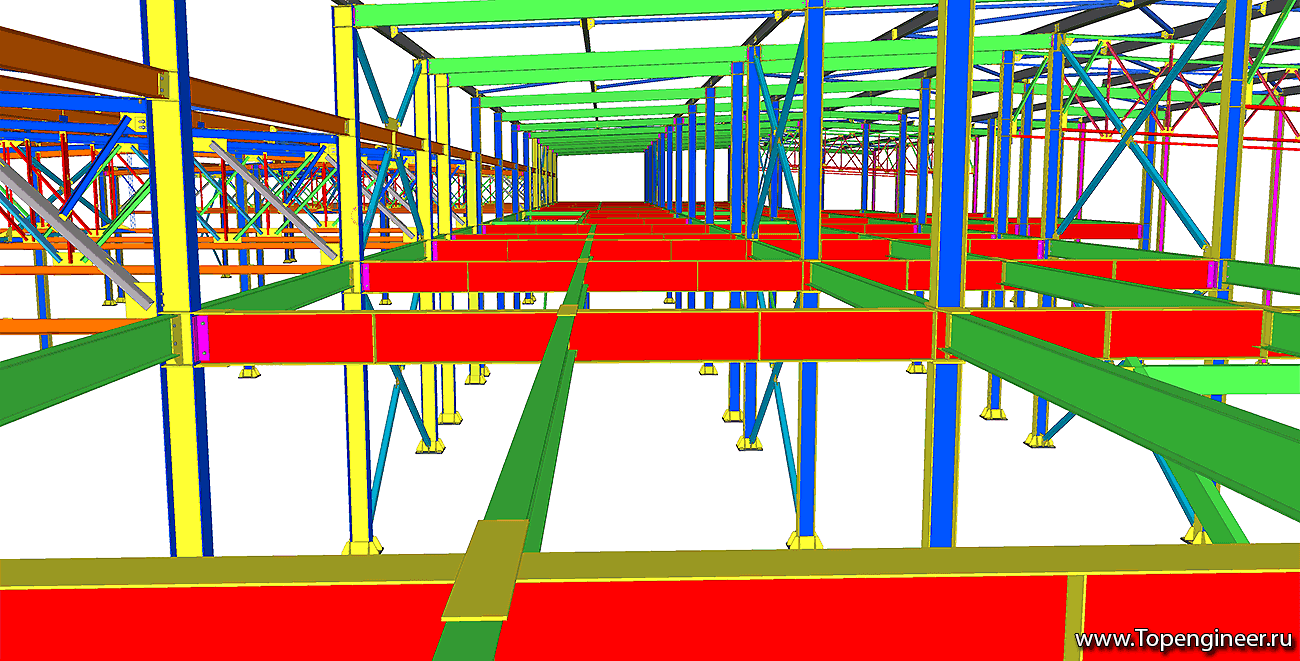 Проекты металлоконструкций- Разработка КМД