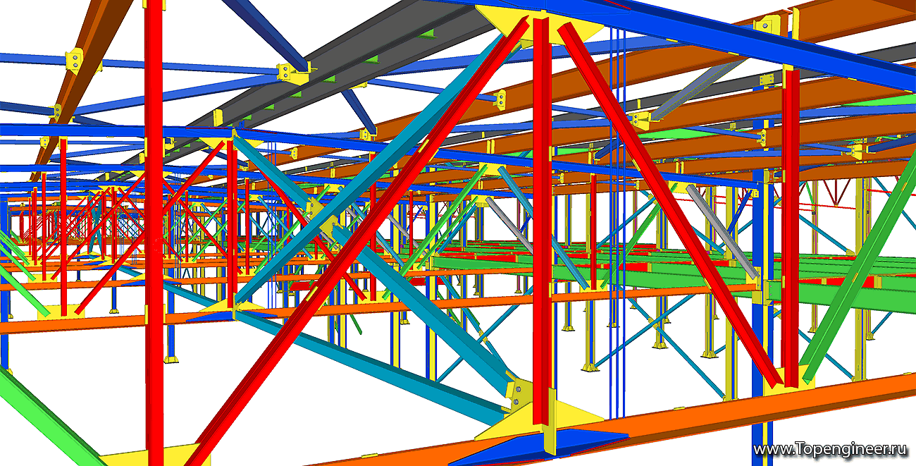 Проекты металлоконструкций- Разработка КМД