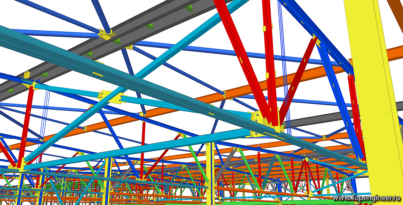 Проекты металлоконструкций- Разработка КМД