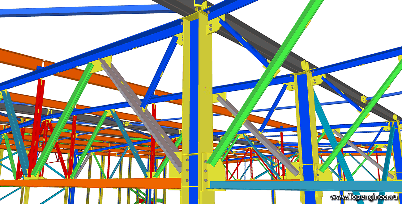 Проекты металлоконструкций- Разработка КМД