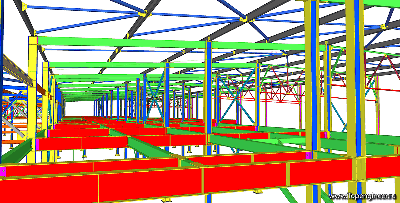 Проекты металлоконструкций- Разработка КМД