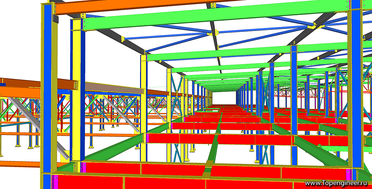 Проекты металлоконструкций- Разработка КМД