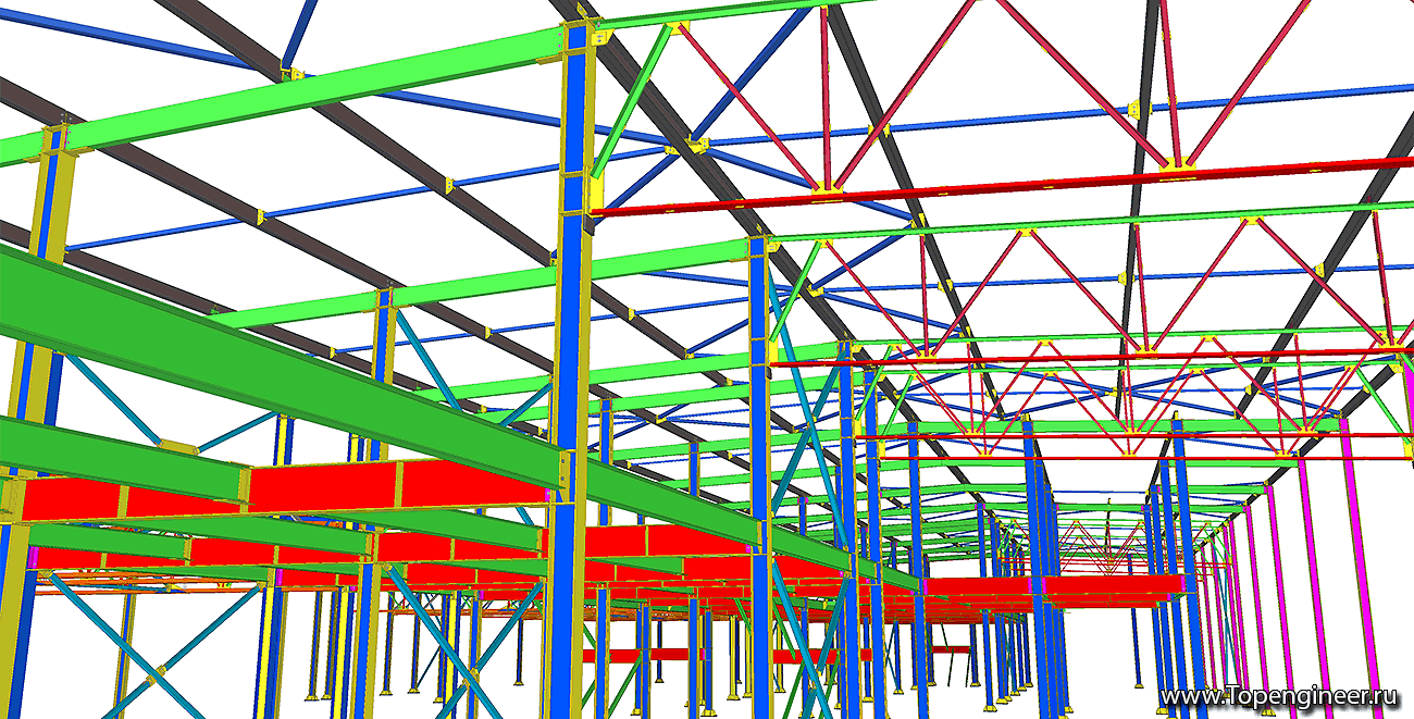 Проекты металлоконструкций- Разработка КМД