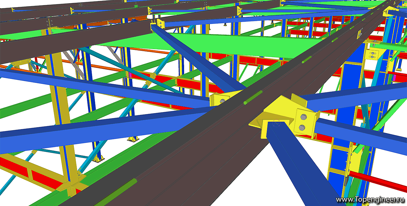Проекты металлоконструкций- Разработка КМД