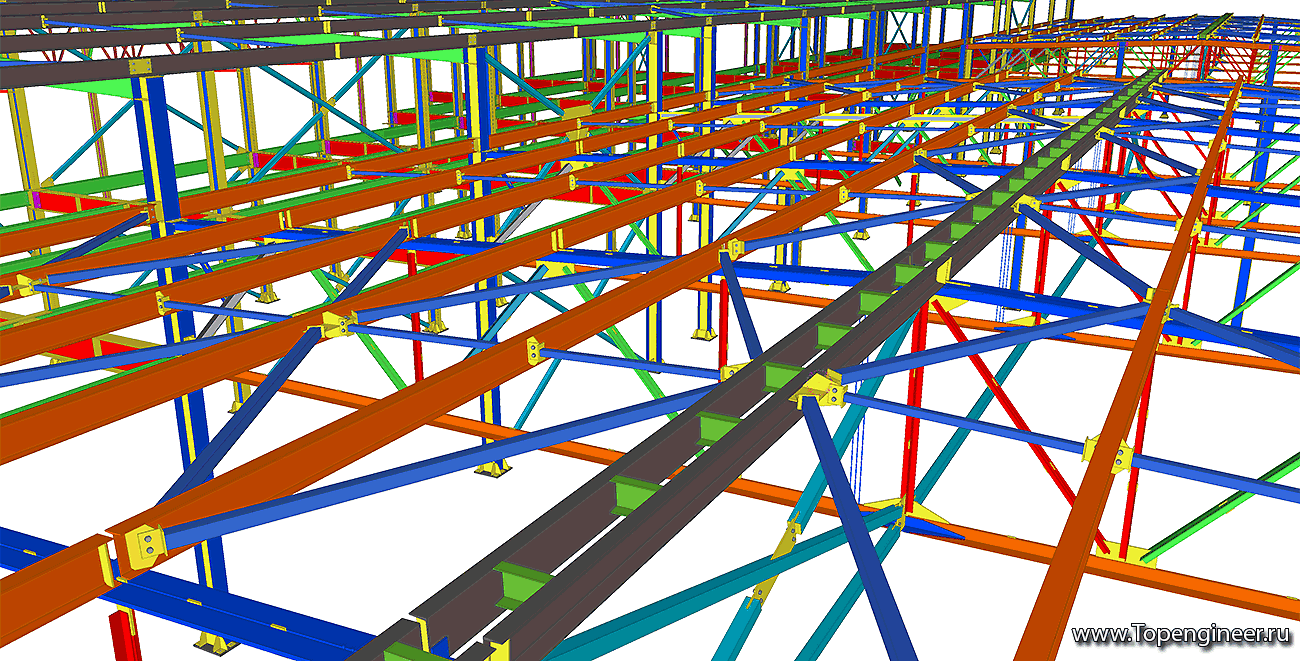 Проекты металлоконструкций- Разработка КМД