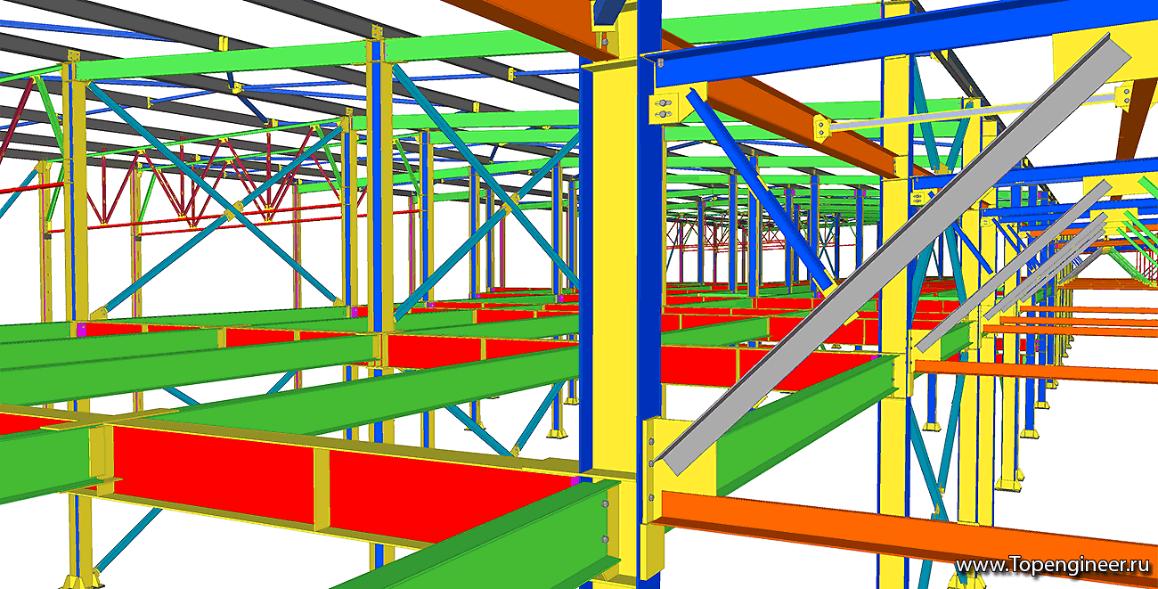 Проекты металлоконструкций- Разработка КМД