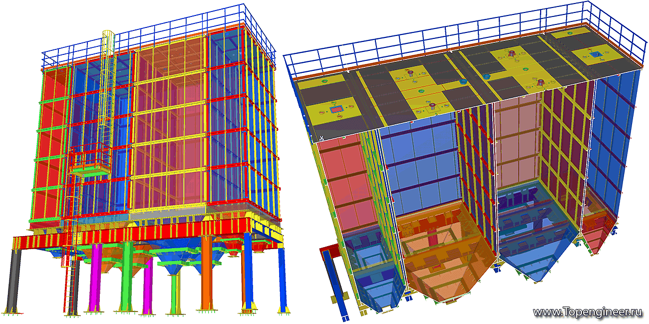 Проектирование бункеров - Разработка КМД
