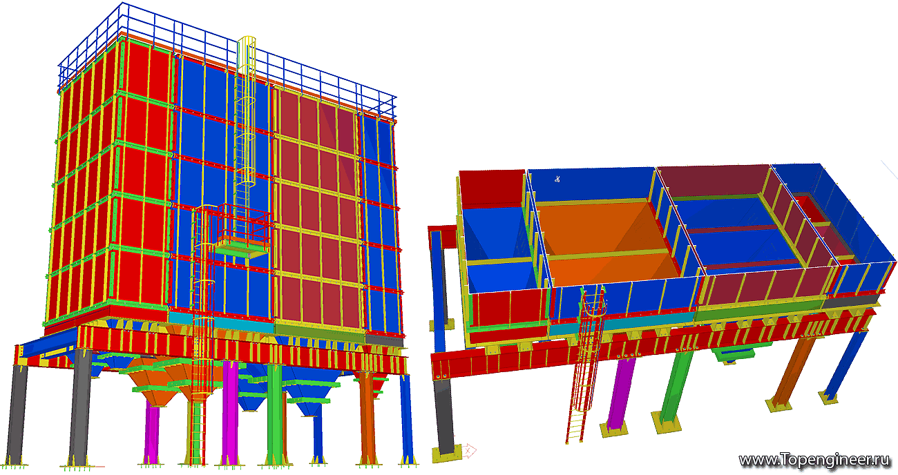 Проектирование бункеров - Разработка КМД