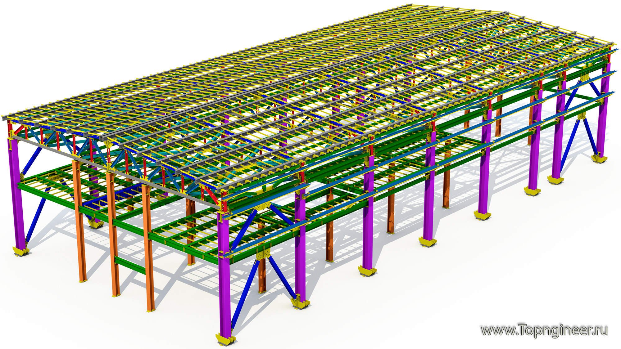 Проектирование ферм из уголка  - Разработка КМД