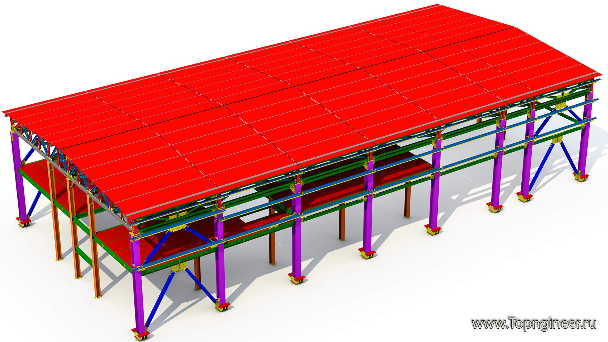 Проектирование ферм из уголка  - Разработка КМД