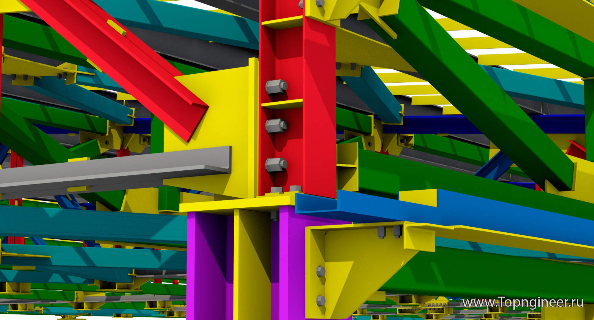 Проектирование ферм из уголка  - Разработка КМД