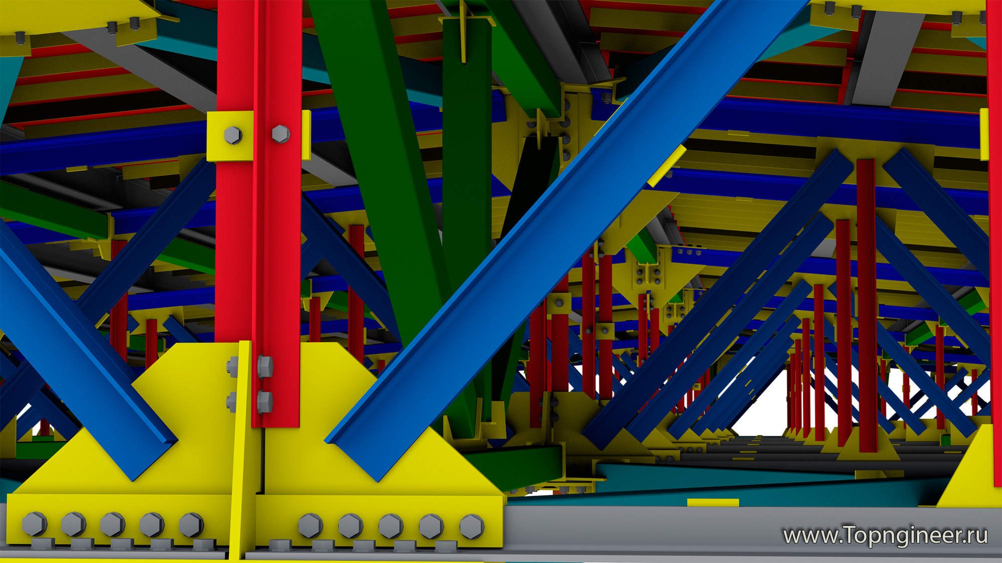 Проектирование ферм из уголка  - Разработка КМД