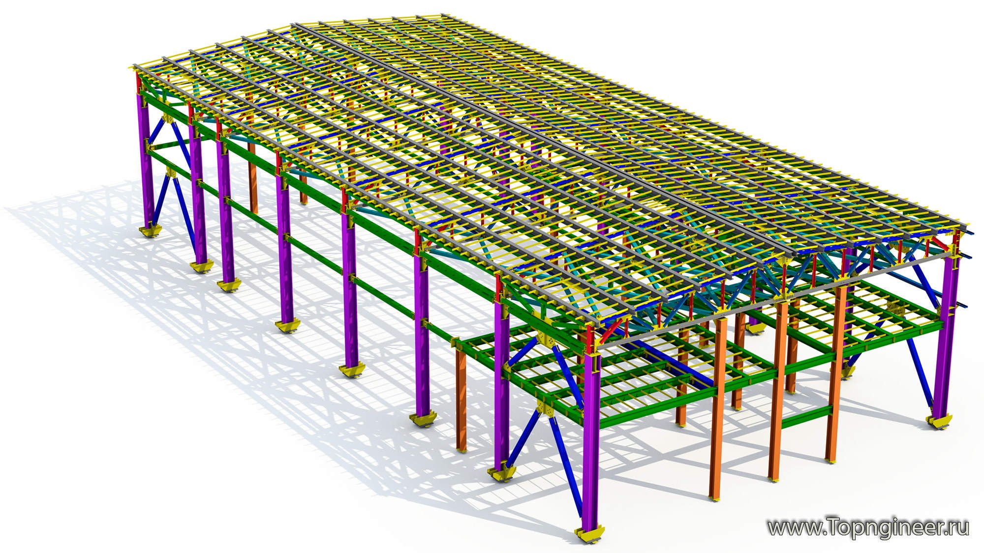 Проектирование ферм из уголка  - Разработка КМД