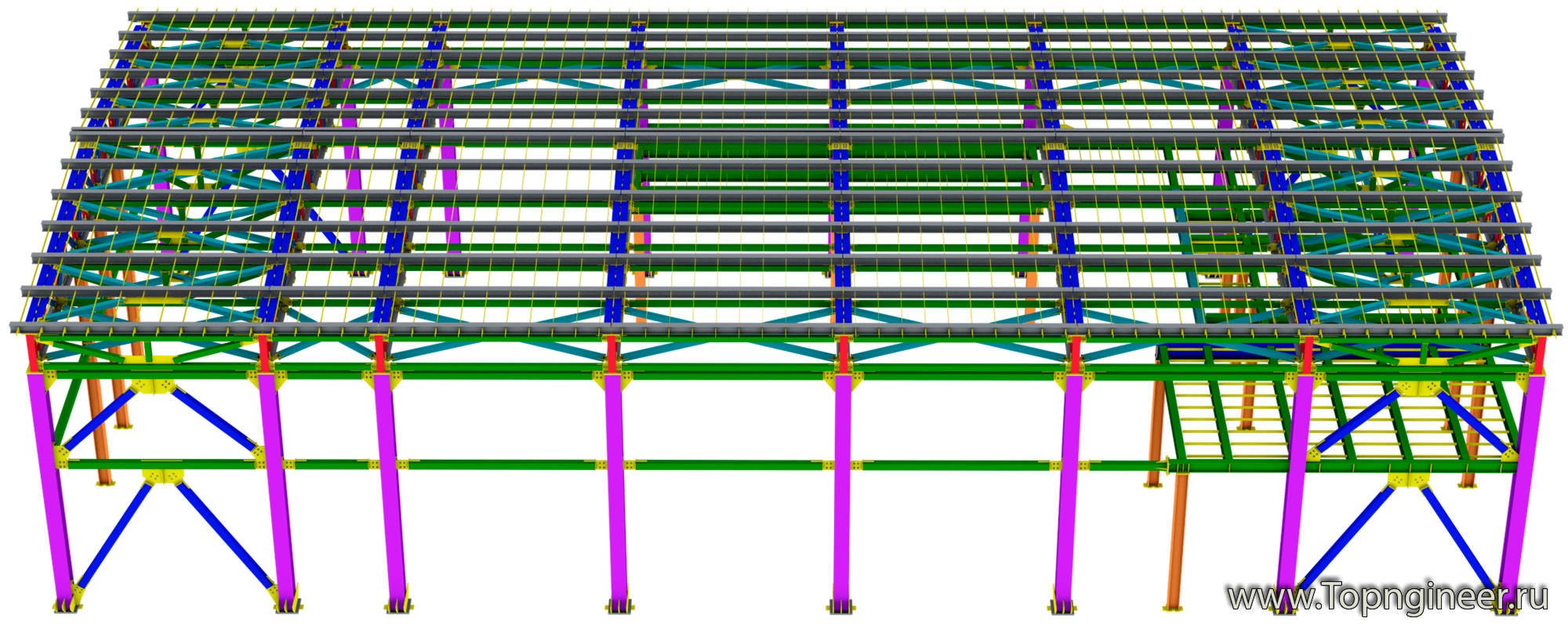 Проектирование ферм из уголка  - Разработка КМД