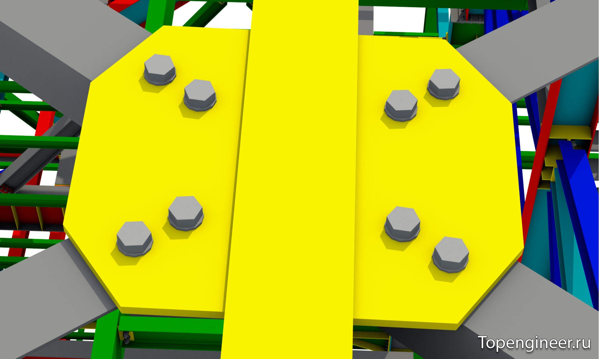 Проектирование многоэтажных эстакад  - Разработка КМД