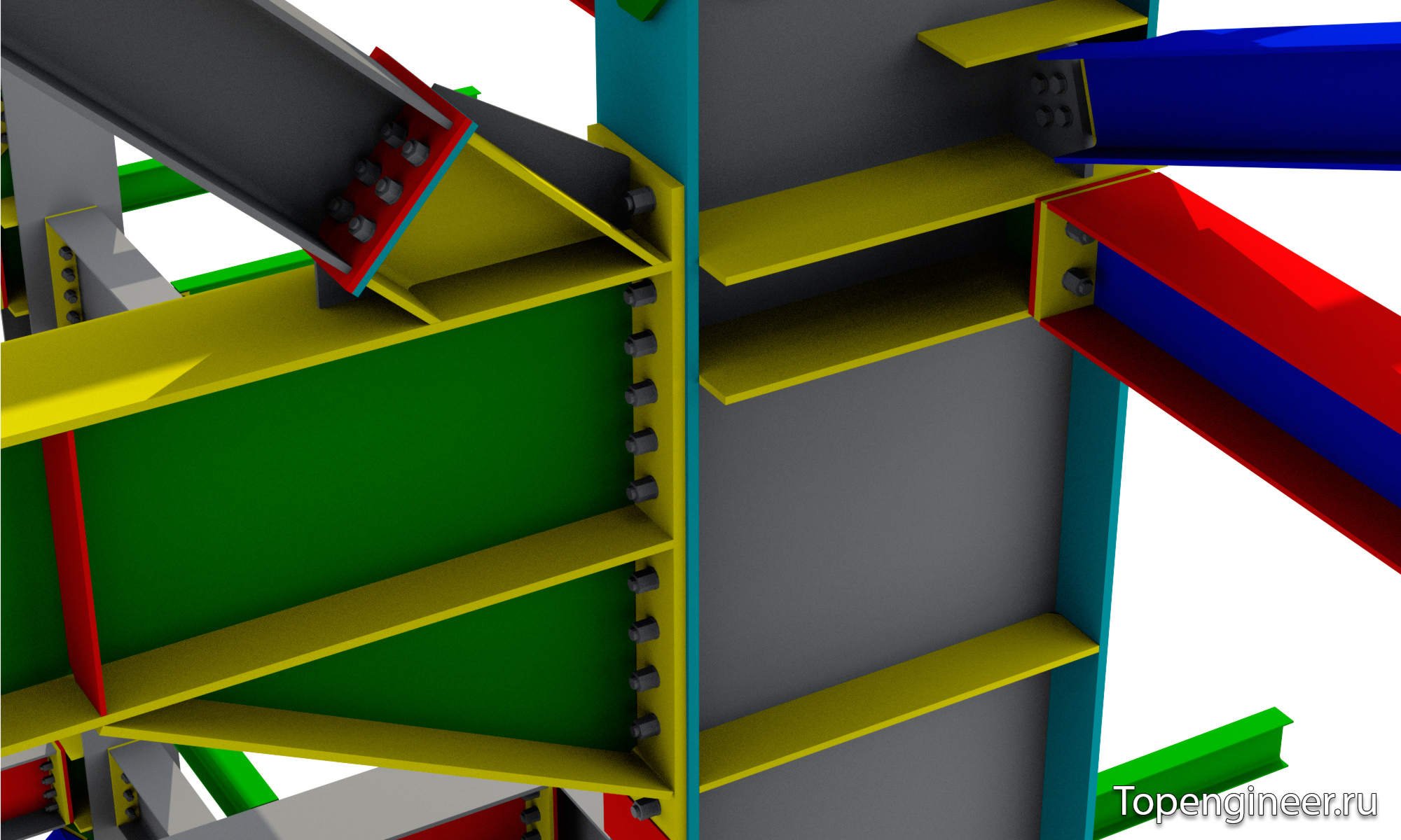 Проектирование многоэтажных эстакад  - Разработка КМД